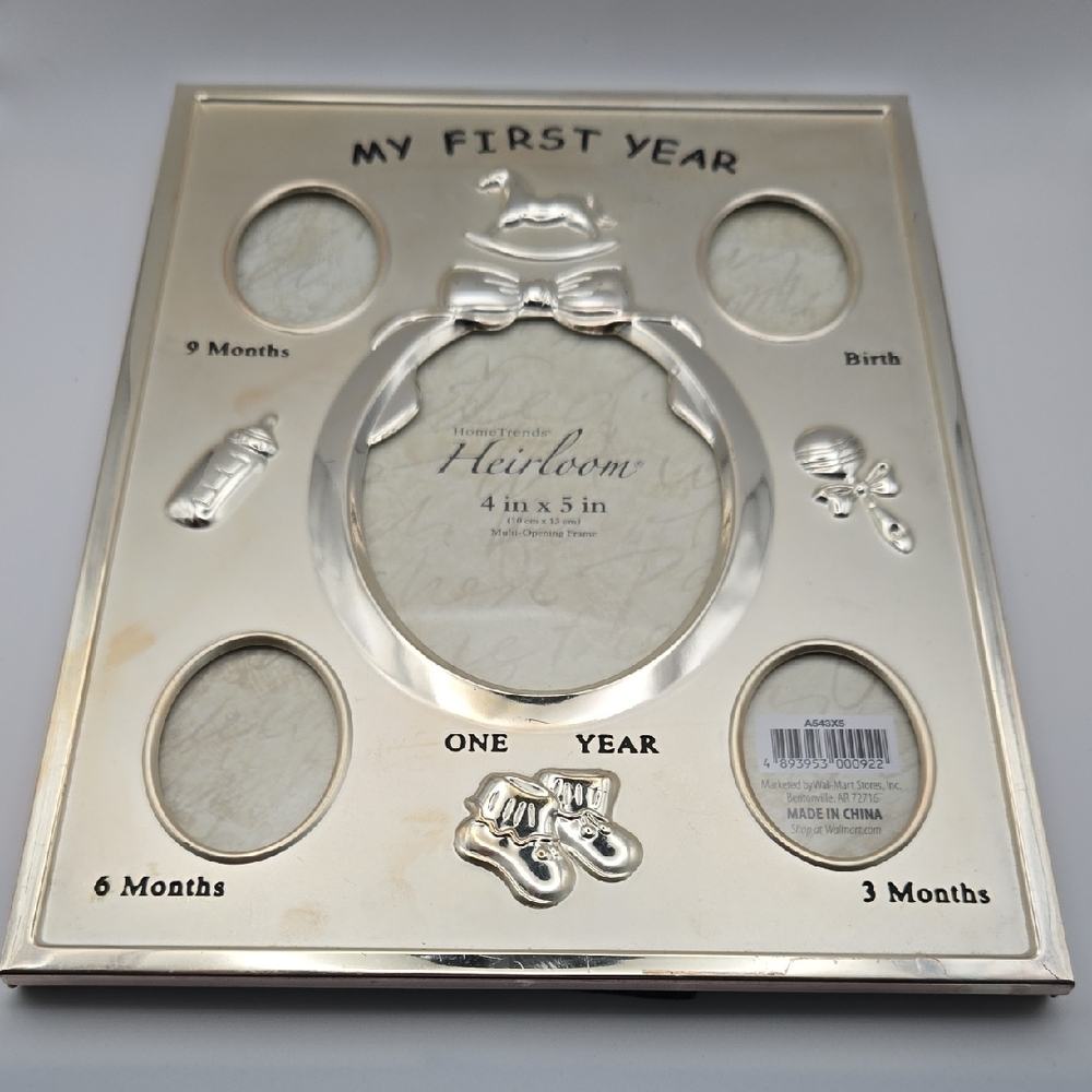 Heirloom My First Year Photoframe